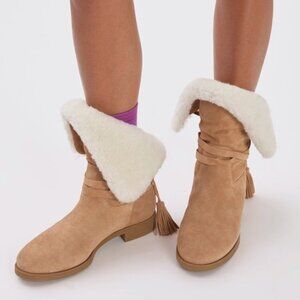 Larroude Suede Bootie "NEW"